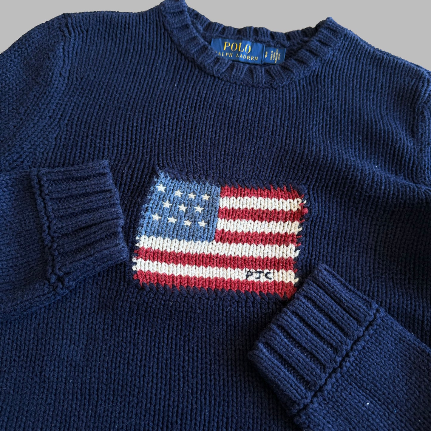 Ralph Lauren Polo Jeans Co Flag Heavy Knit - S