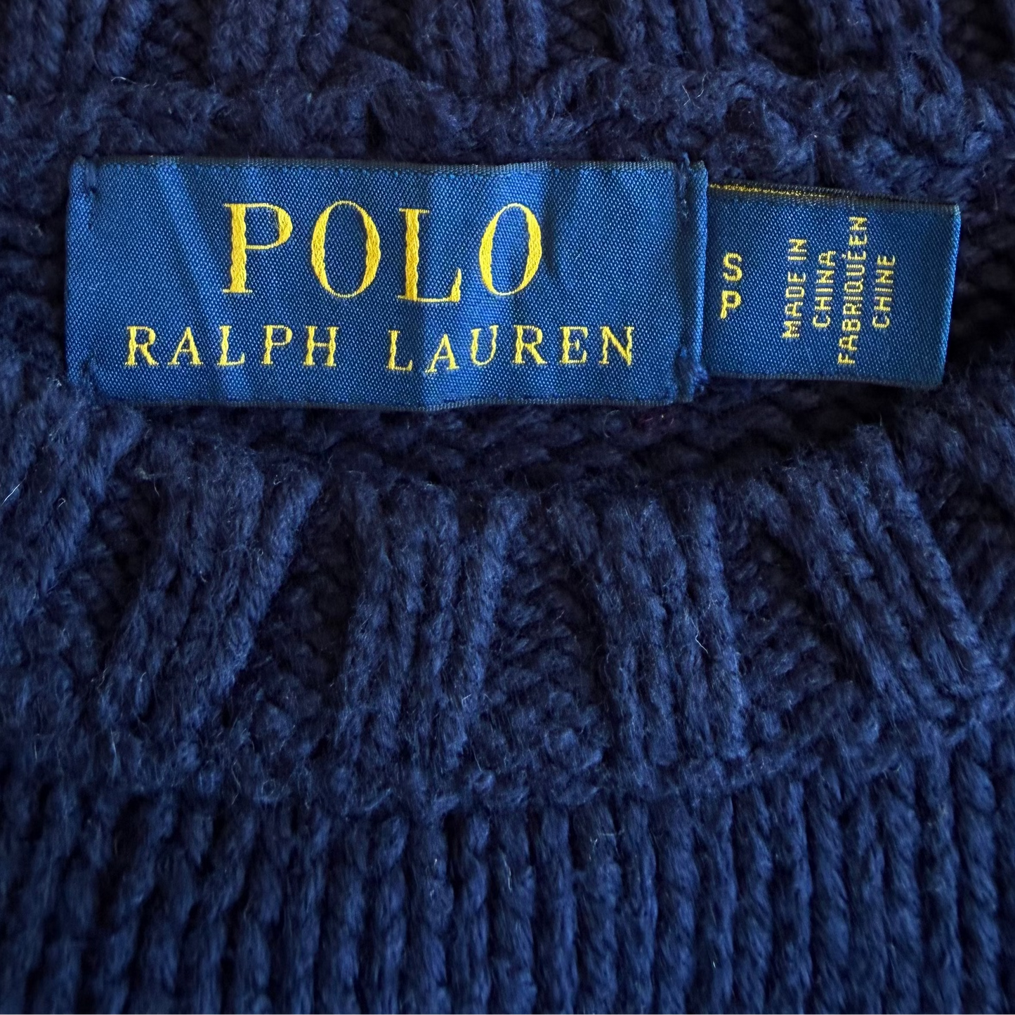 Ralph Lauren Polo Jeans Co Flag Heavy Knit - S