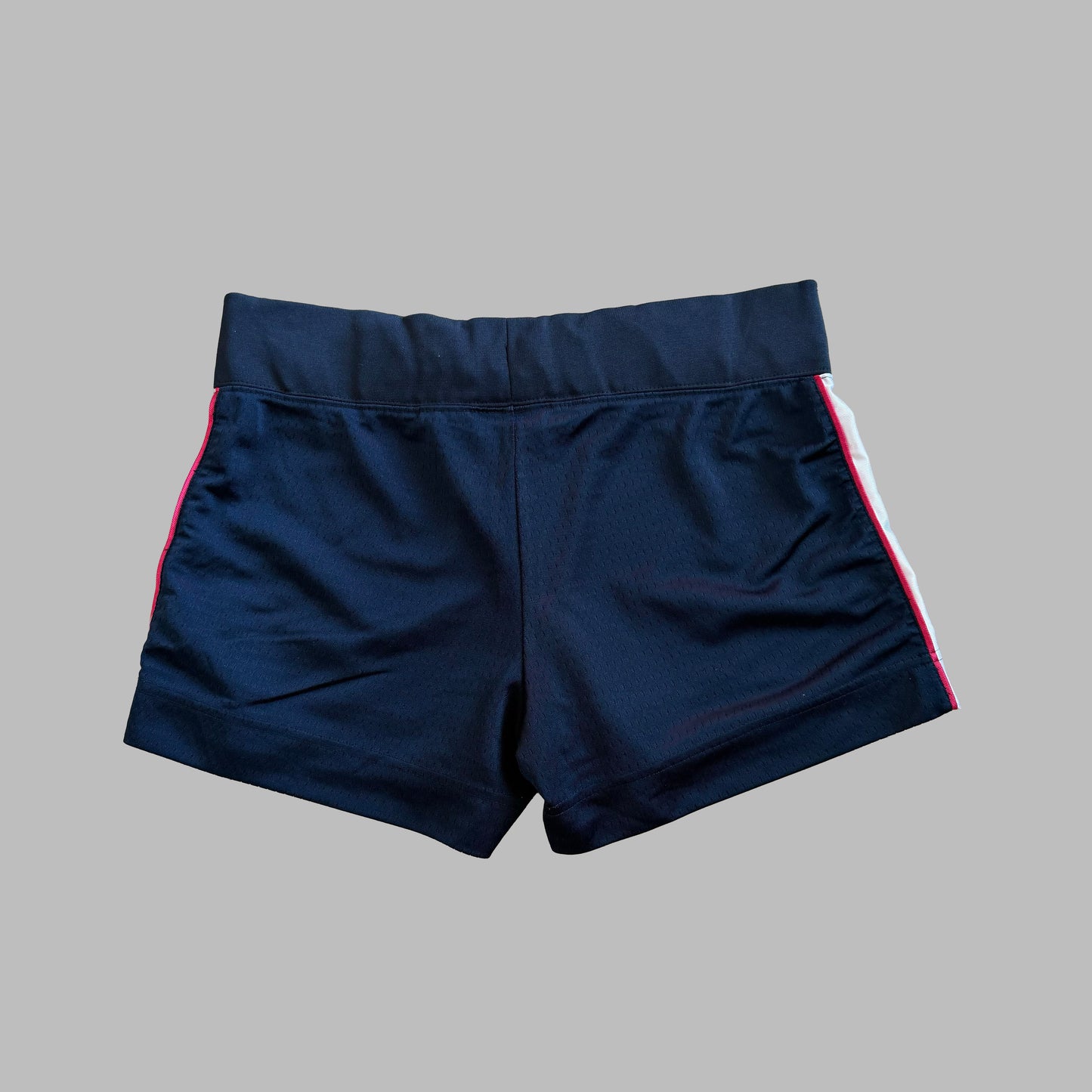 Y2K Nike Striped Mini Shorts - M