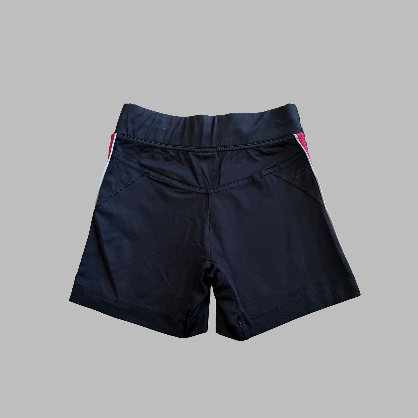 Y2K Adidas Three Stripe Activewear Micro Shorts - XS