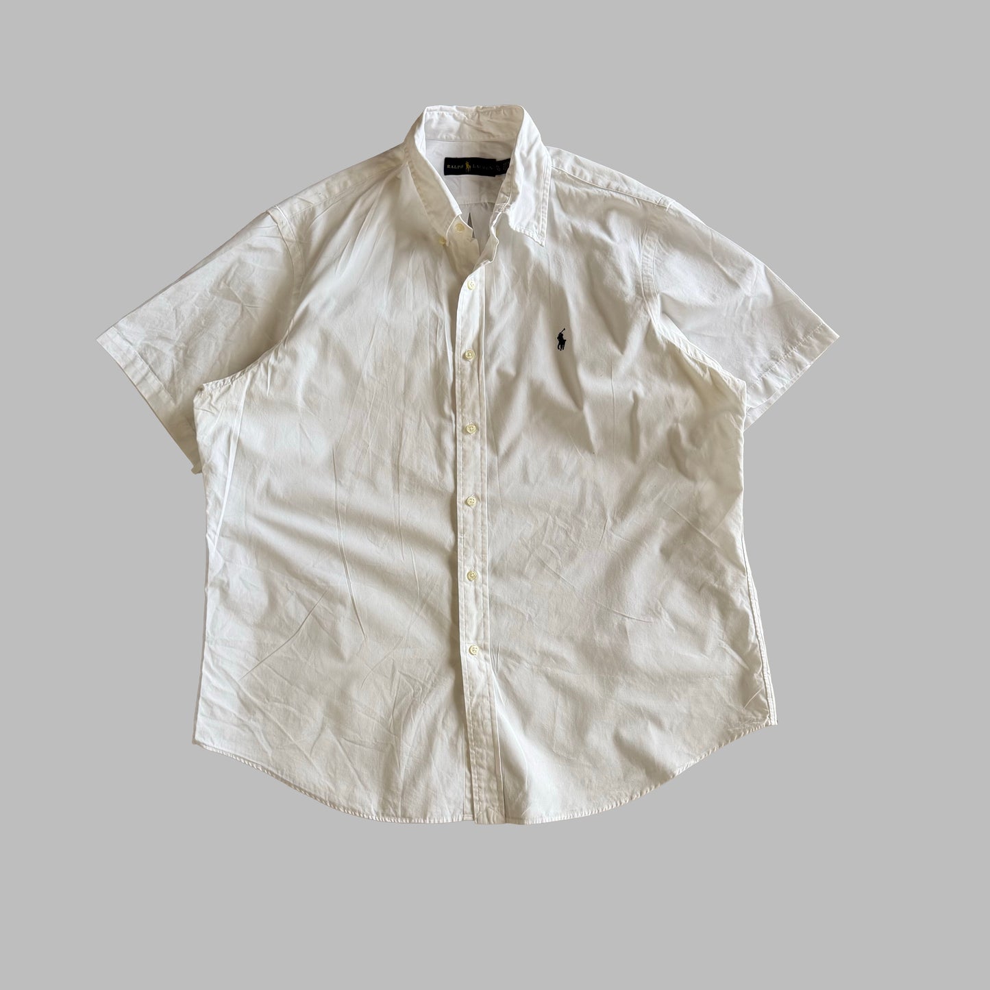 Y2K Polo Ralph Lauren Button Up Shirt - XL