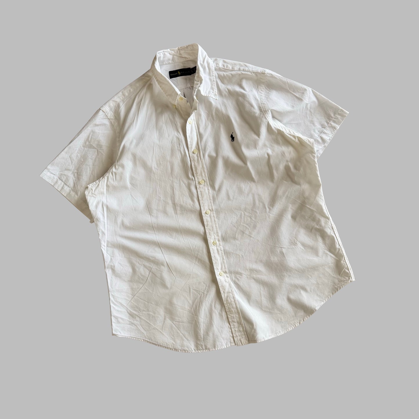 Y2K Polo Ralph Lauren Button Up Shirt - XL