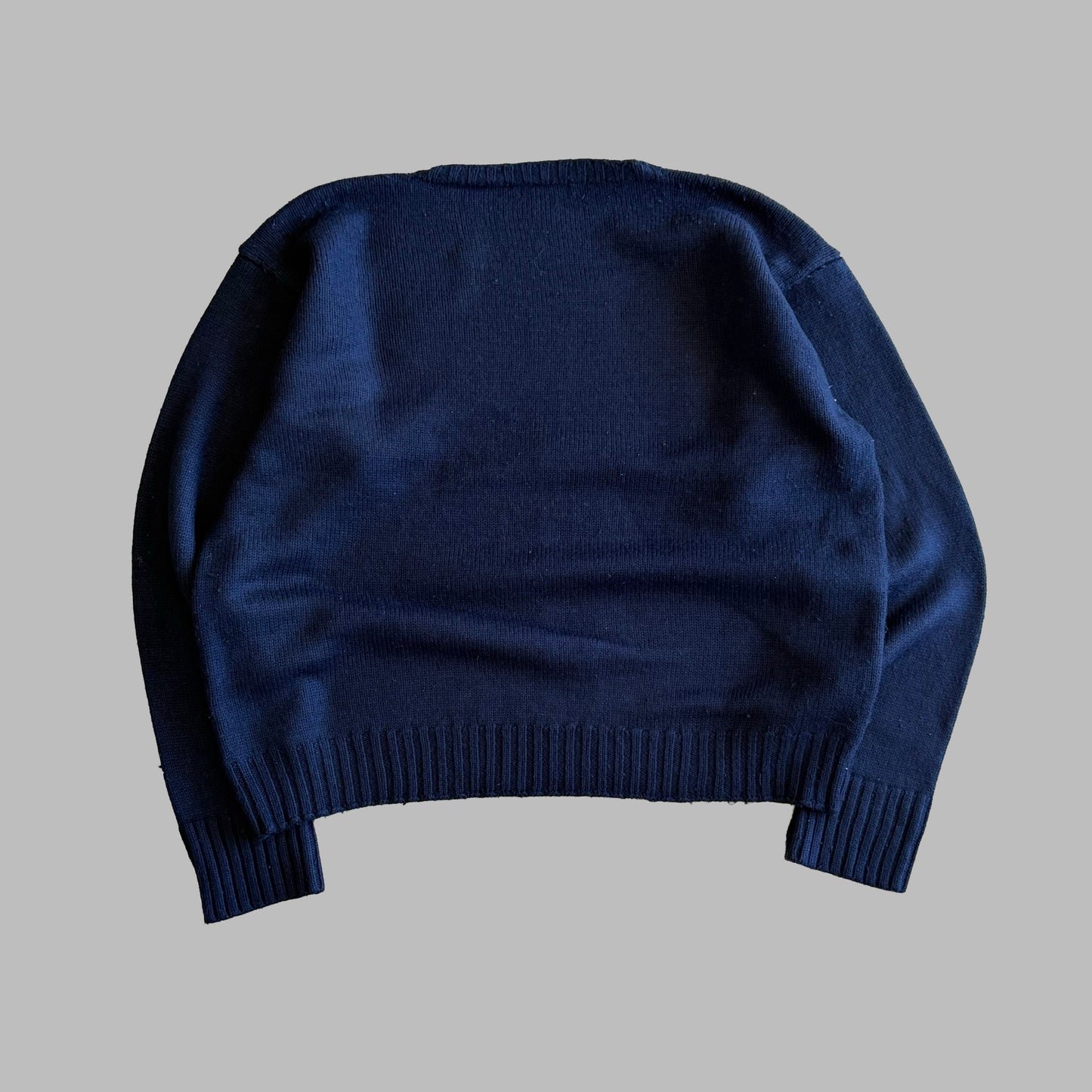 Y2K Ralph Lauren Polo Jeans Co Flag Heavy Knit - XL