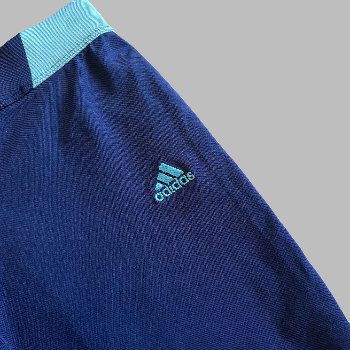 Y2K Adidas Wide Leg Activewear Capris - XS