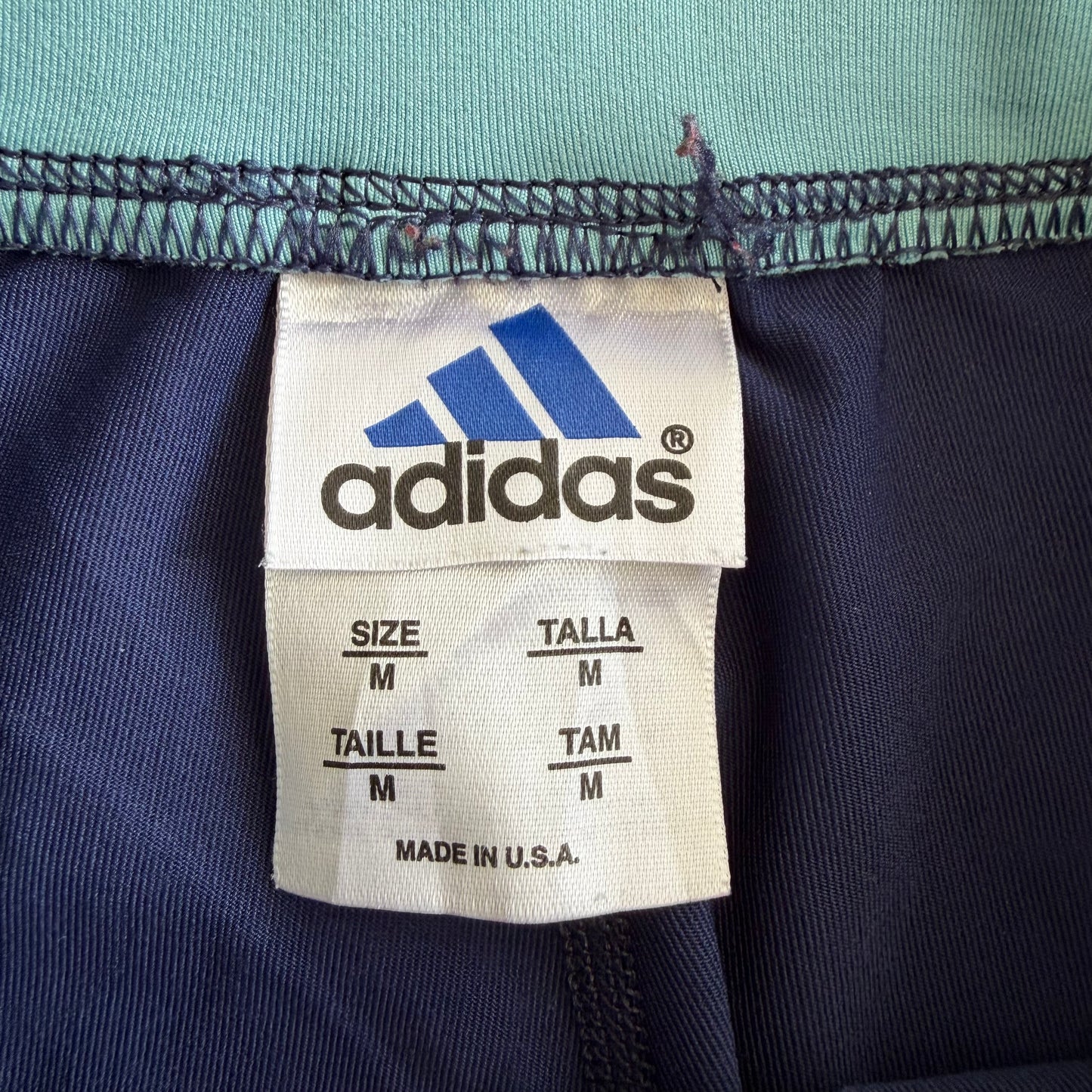 Y2K Adidas Wide Leg Activewear Capris - XS