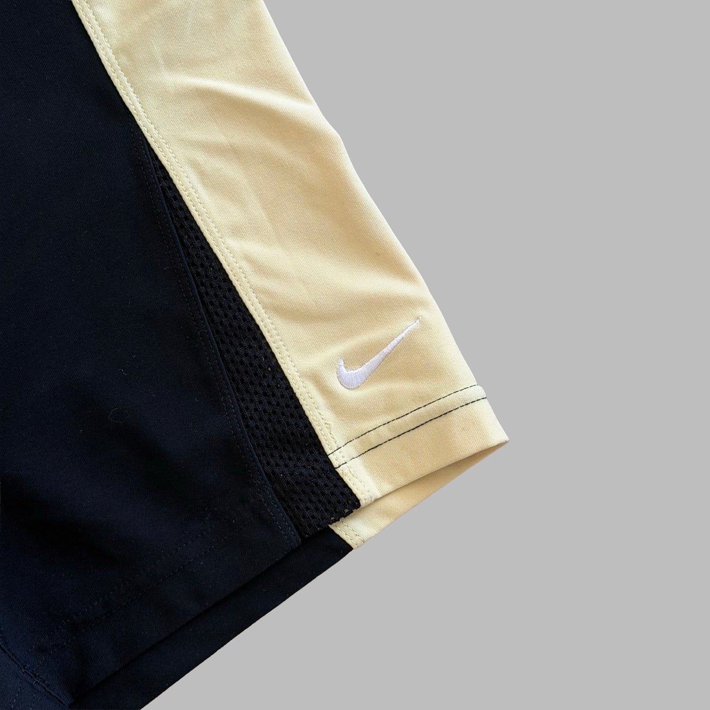 90s Nike Panelled Biker Shorts - L
