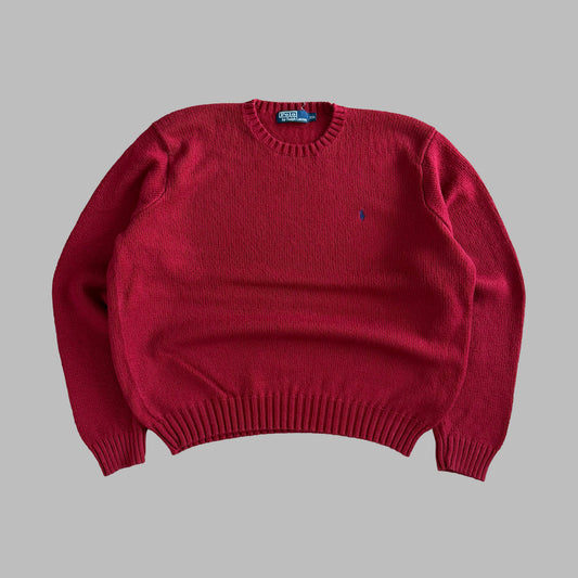 90s Polo Ralph Lauren Heavy Knit - XL