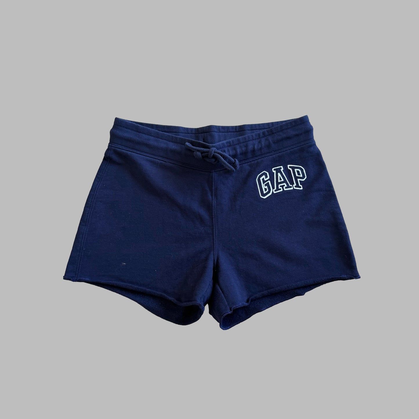 Y2K Gap Spell Out Mini Shorts - XS