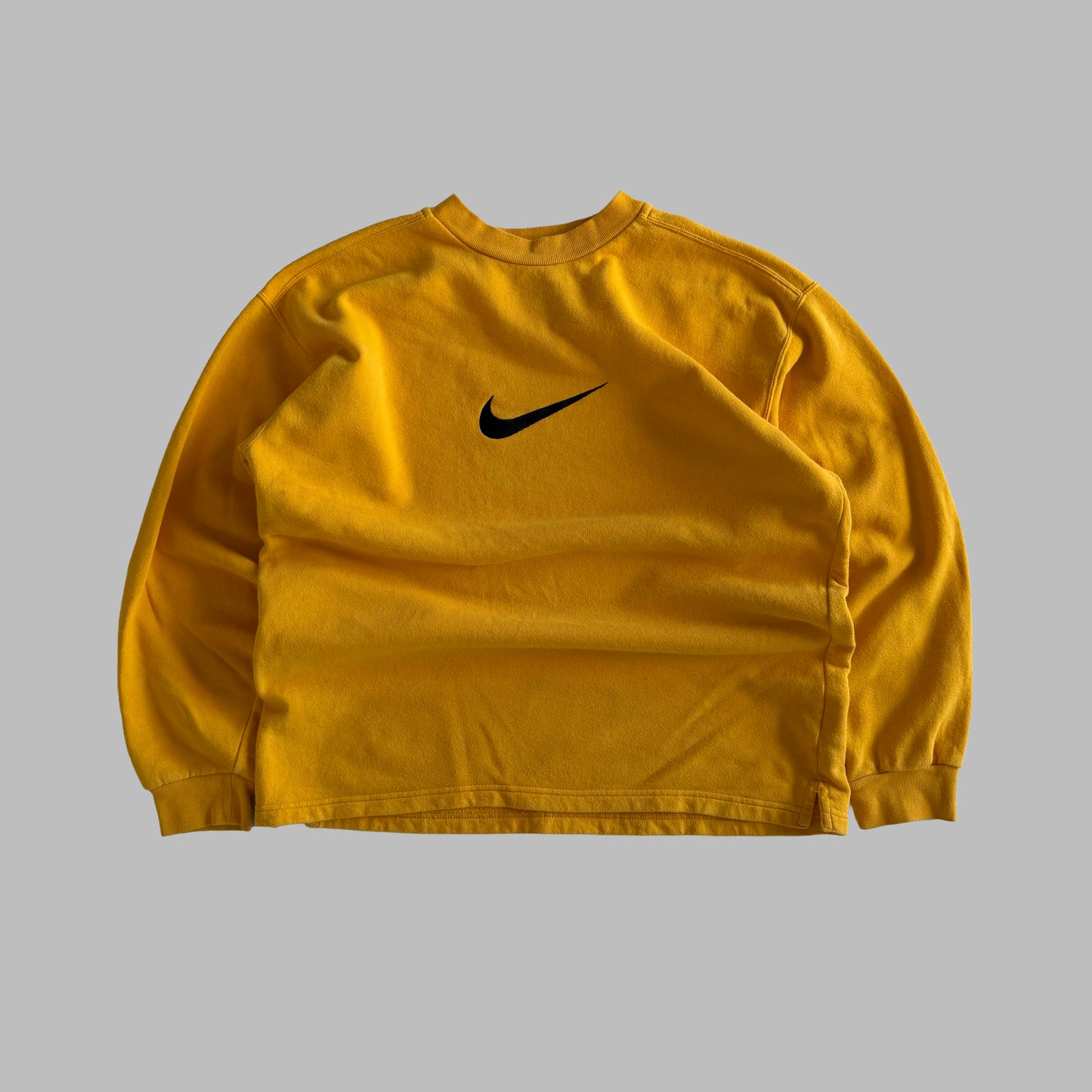 90s Nike Centre Swoosh Sweatshirt - L