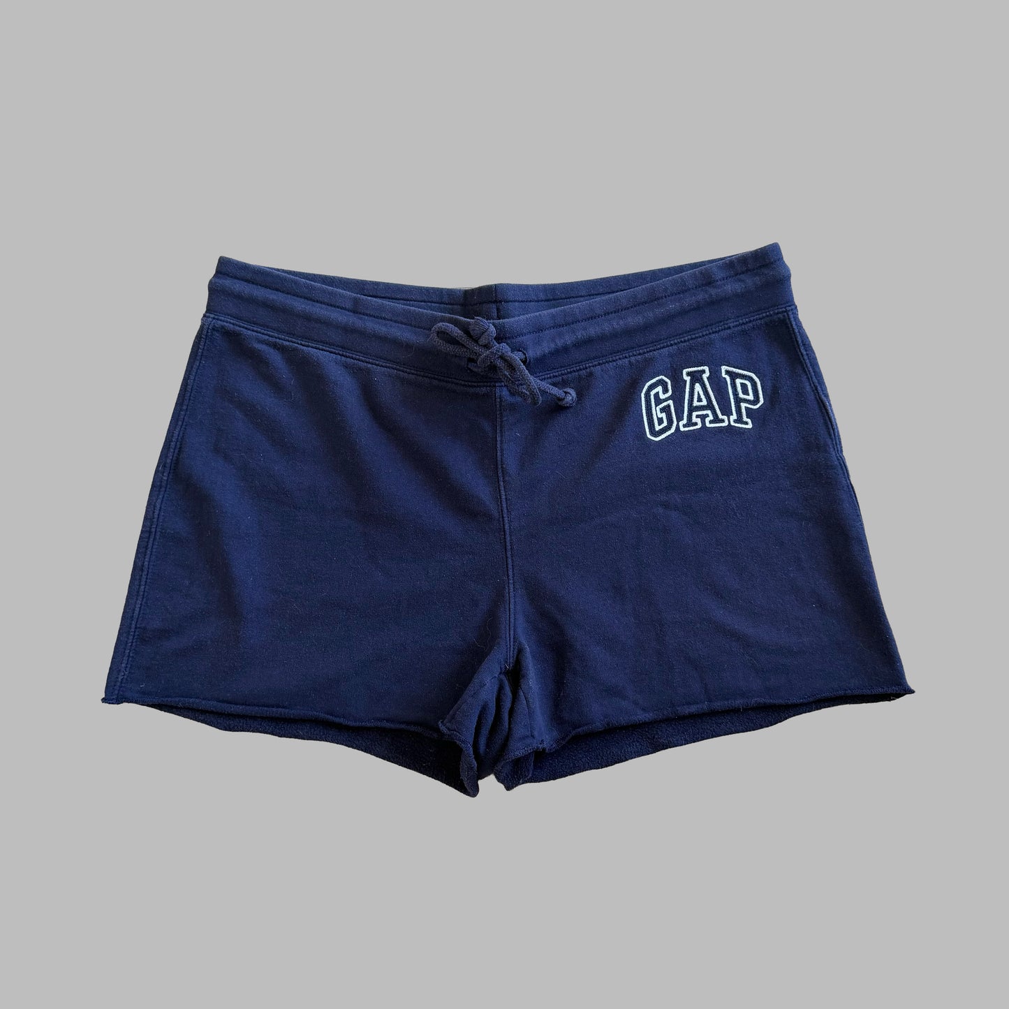Y2K Gap Spell Out Mini Shorts - M