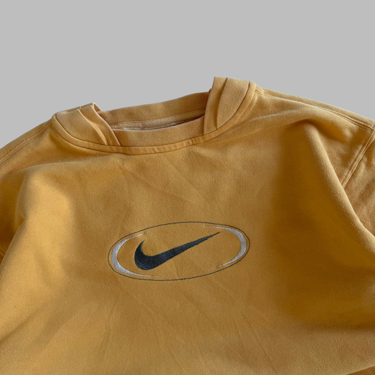 90s Nike Centre Swoosh Sweatshirt - S