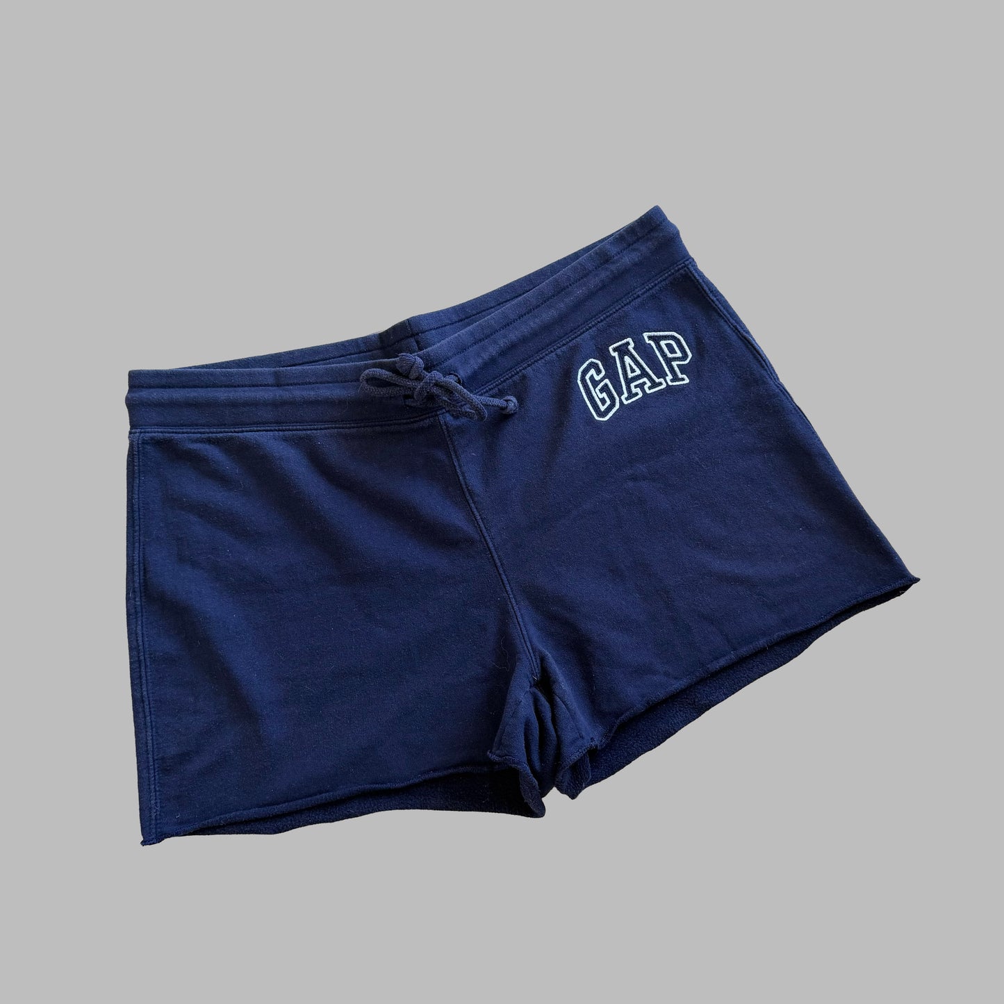Y2K Gap Spell Out Mini Shorts - M