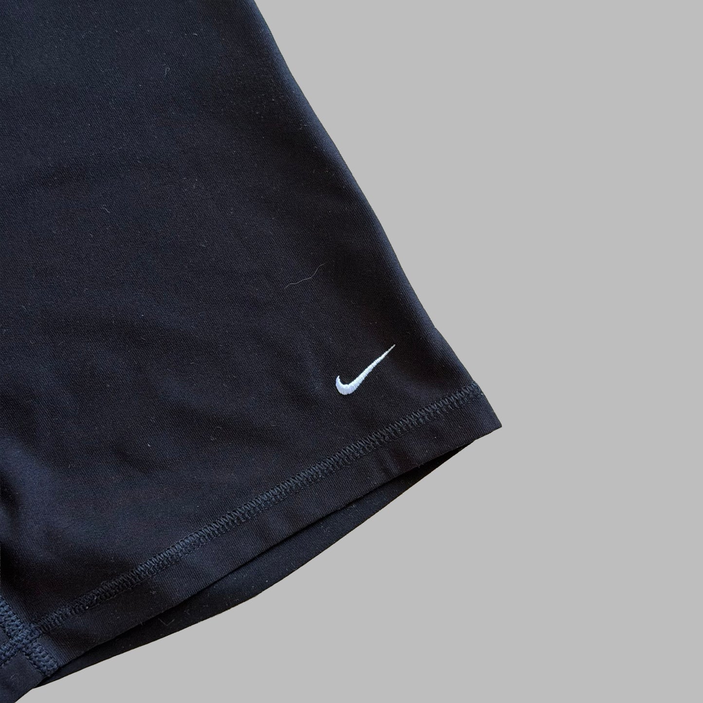 Y2K Nike Striped Biker Shorts - S