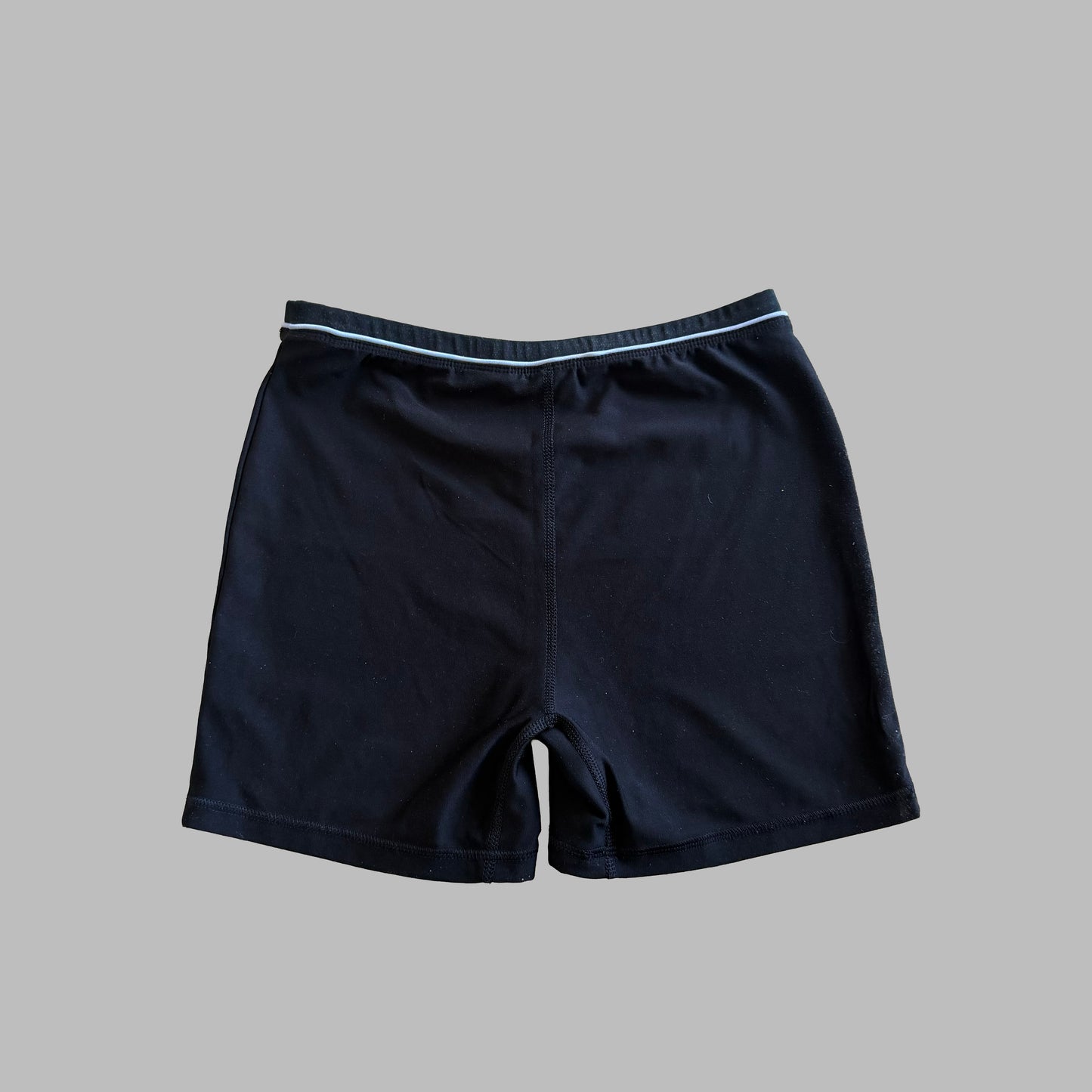 Y2K Nike Striped Biker Shorts - S