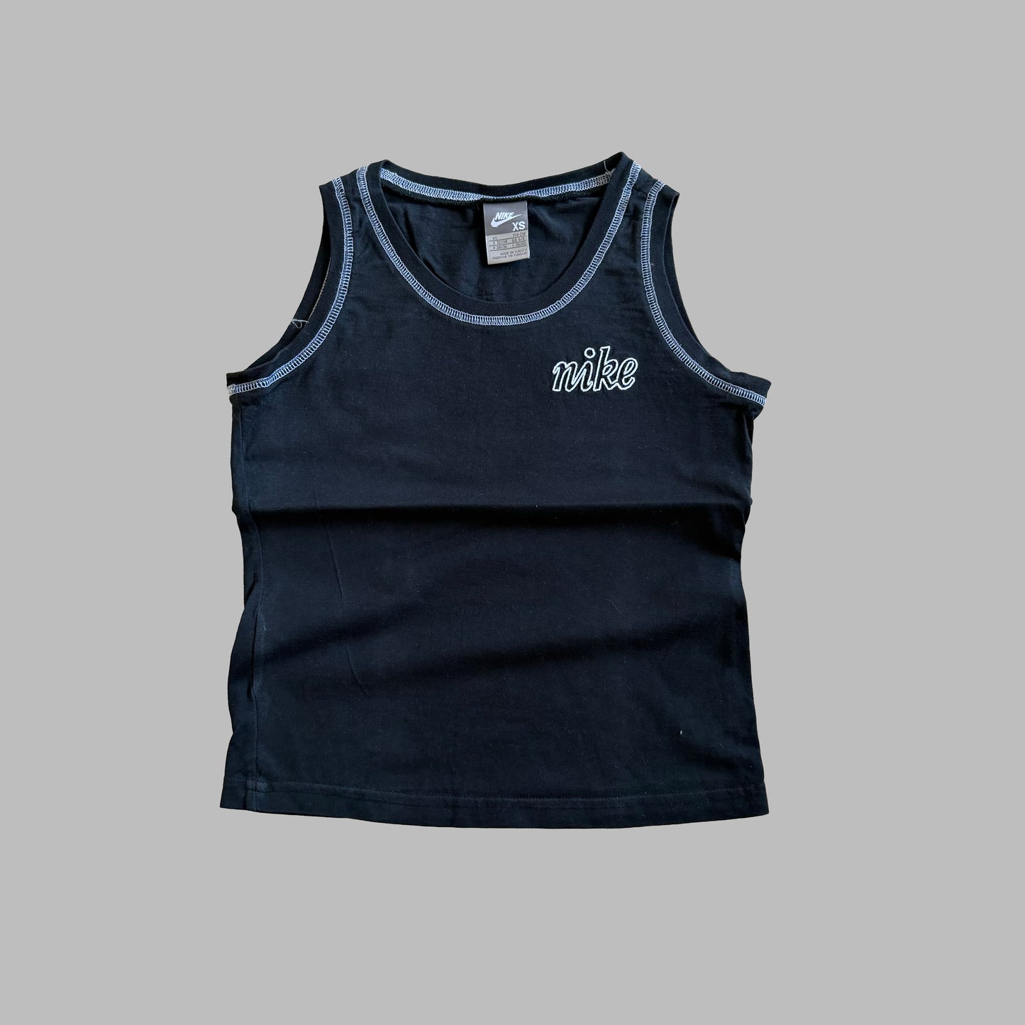 Y2K Nike Spell Out Tank - XS