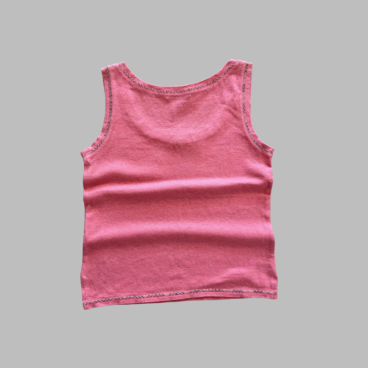 Y2K Burberry Blue Label Scoop Neck Top - S/M