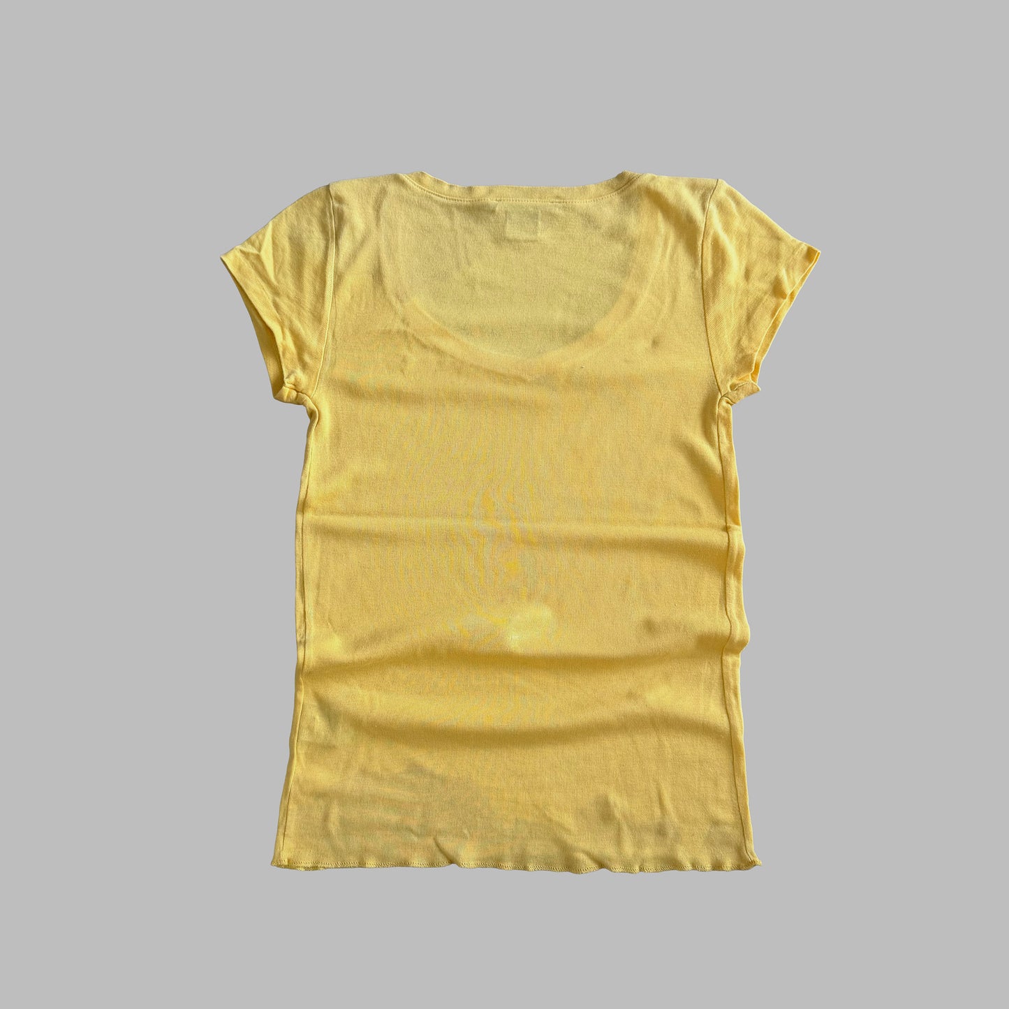 Y2K Ralph Lauren Low Cut T-Shirt - M/L