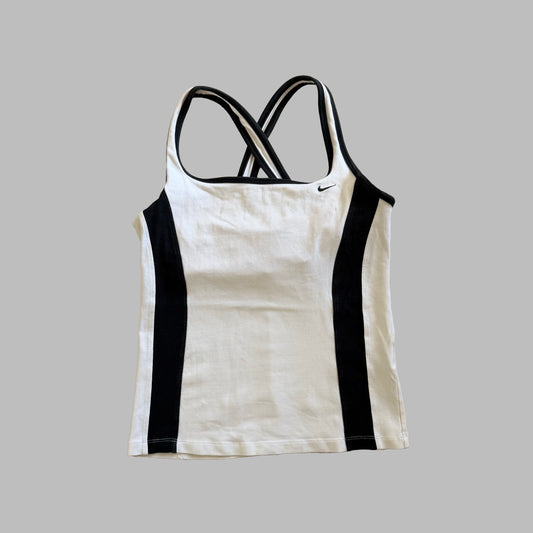 Y2K Nike Cross Back Activewear Tank - M