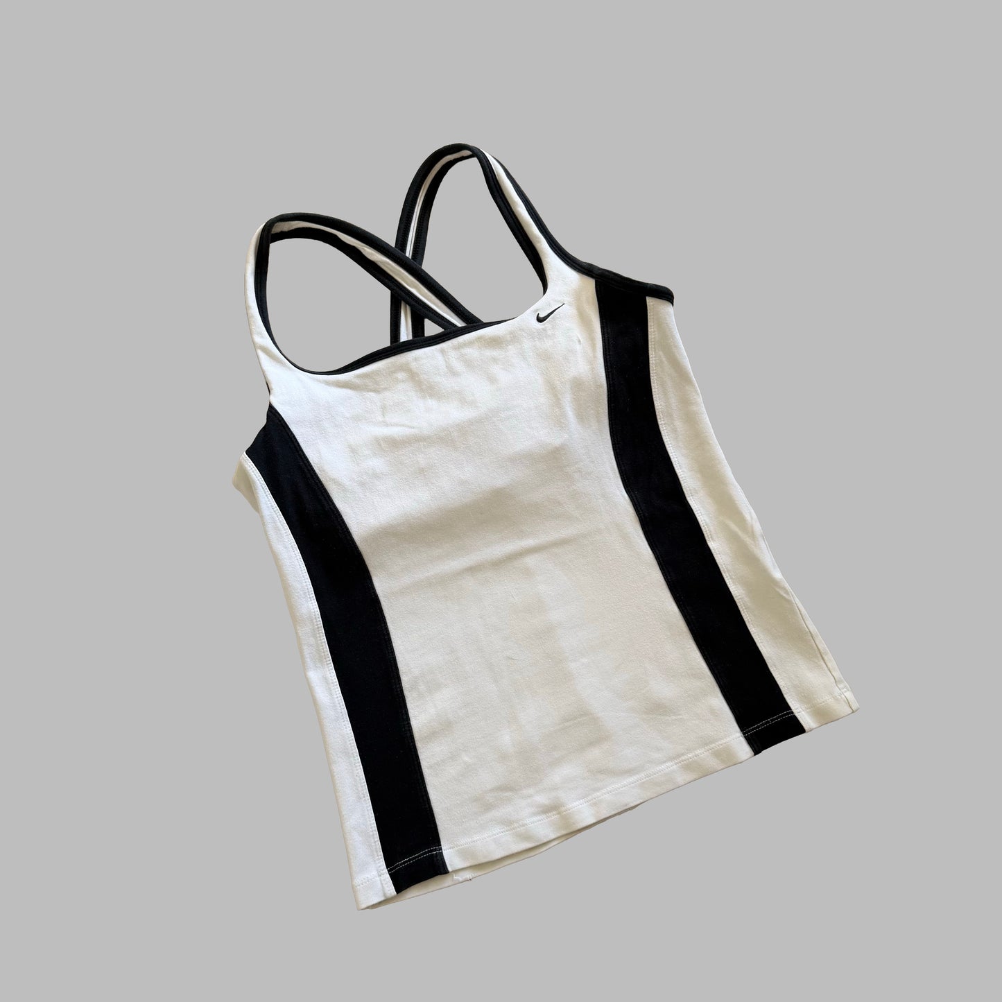 Y2K Nike Cross Back Activewear Tank - M
