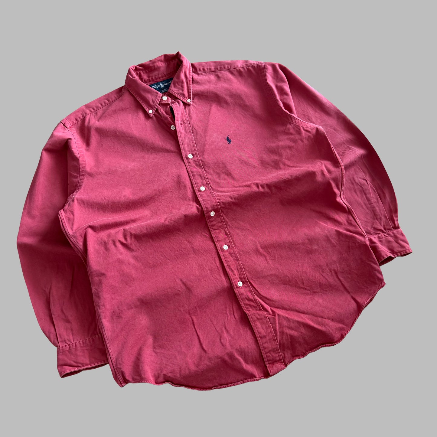 90s Polo Ralph Lauren Button Up Shirt - M