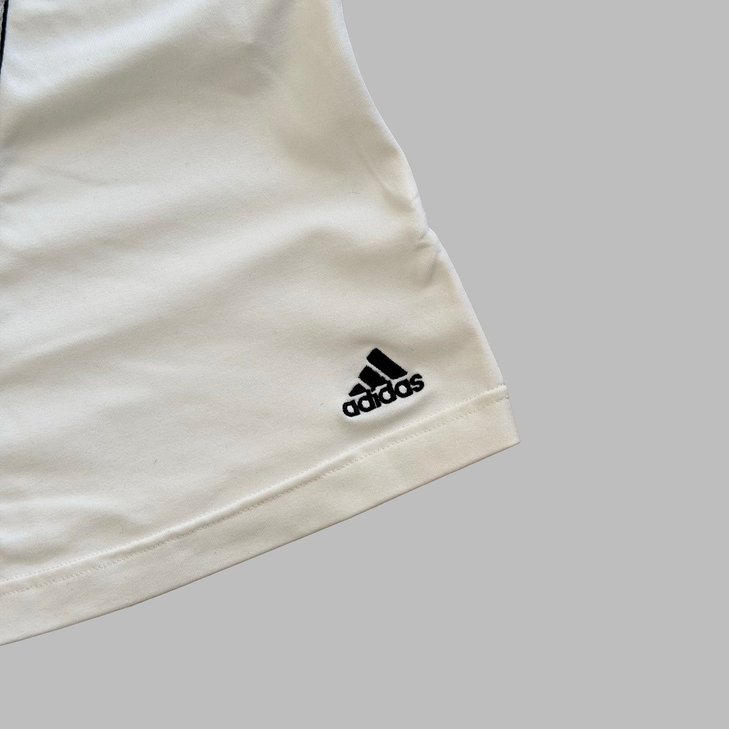 Y2K Adidas Three Stripe Asymmetrical Activewear Tank - M
