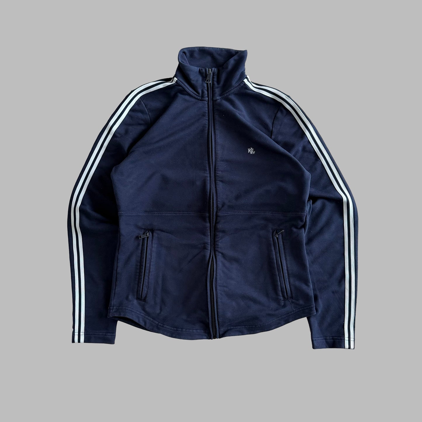 Y2K Polo Ralph Lauren Striped Lightweight Jacket - M