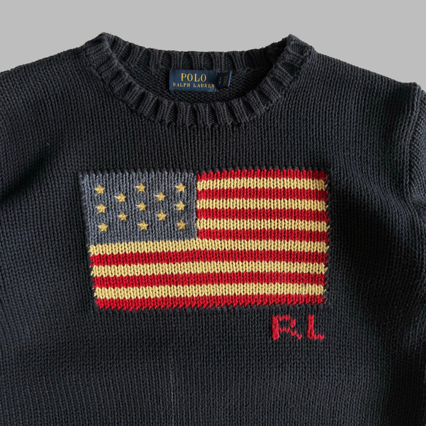 Polo Ralph Lauren Classic Flag Knit - S