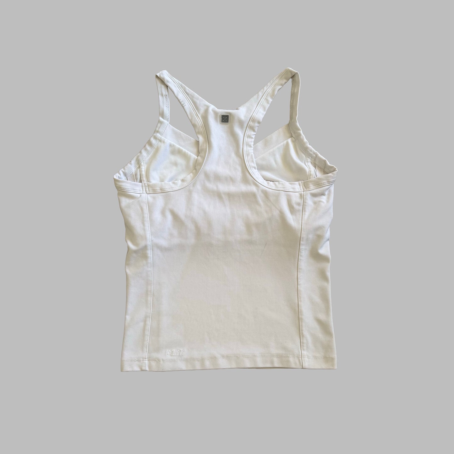 Y2K Nike V-Neck Activewear Tank - S/M