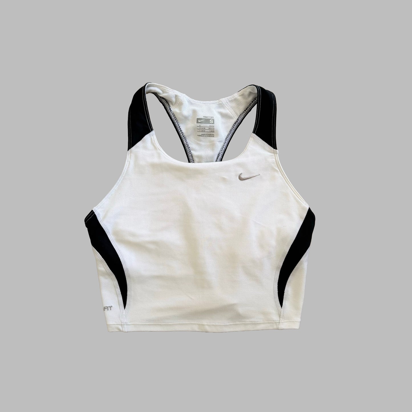 Y2K Nike Racerback Activewear Cropped Tank - XS/S
