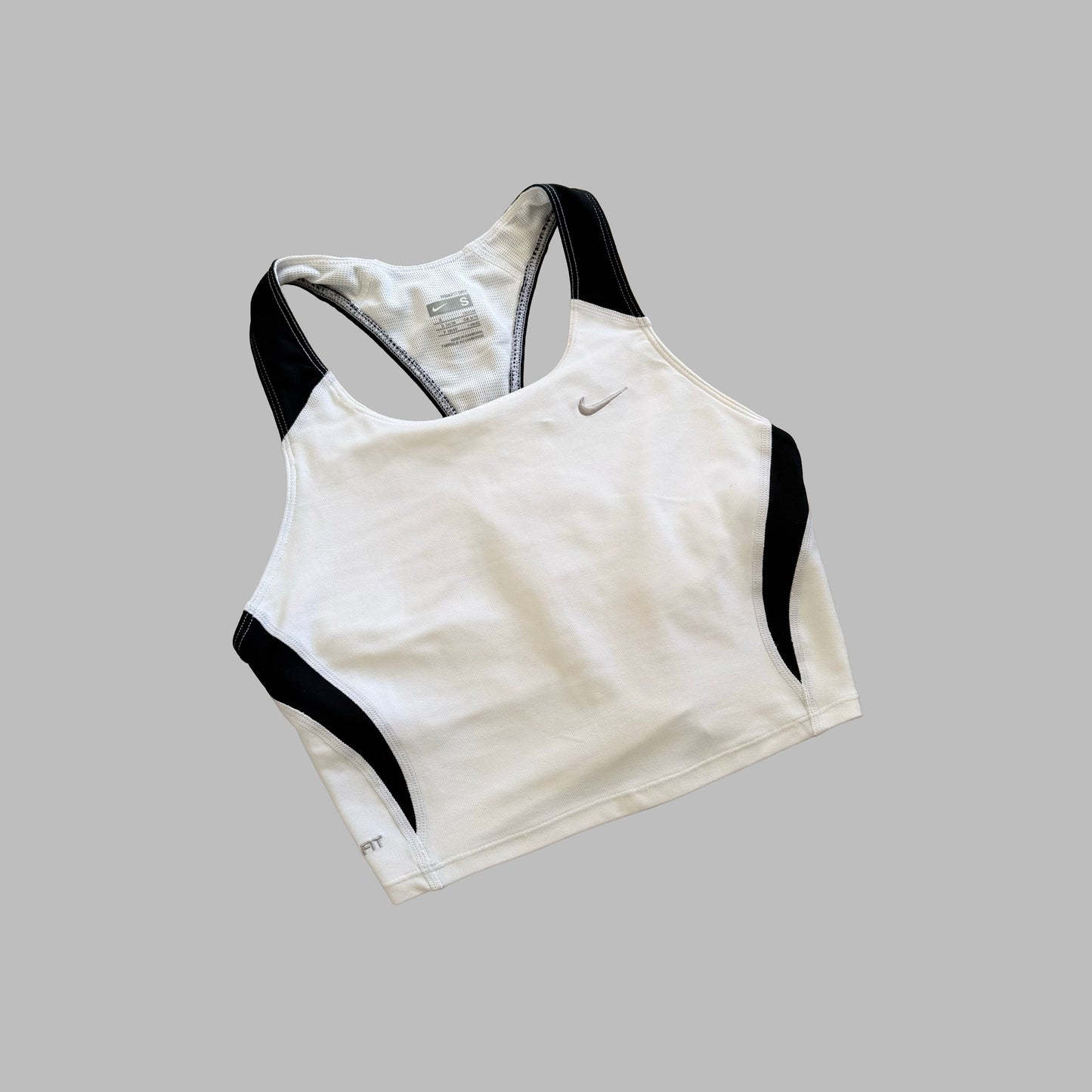 Y2K Nike Racerback Activewear Cropped Tank - XS/S