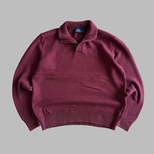 Polo Ralph Lauren Boxy Henley Knit - M