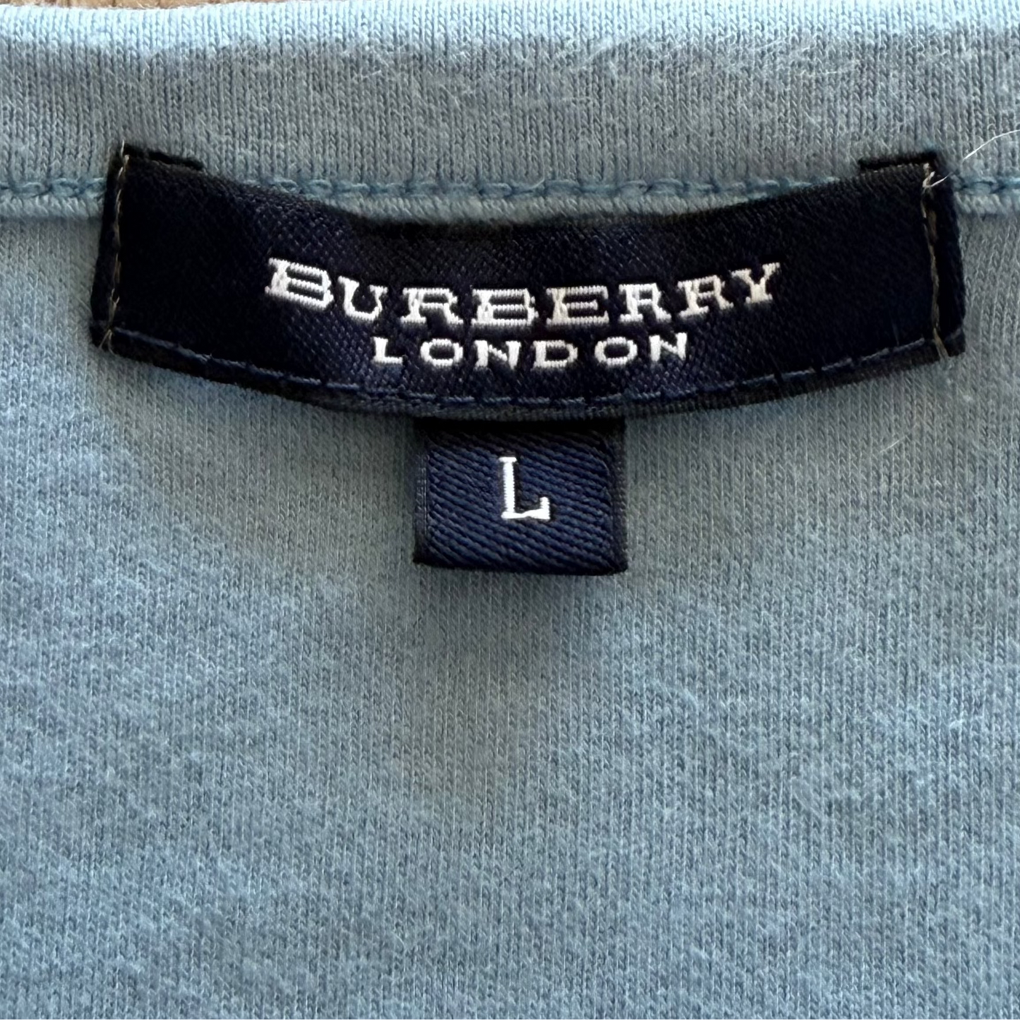 Y2K Burberry Nova Check Button Up Top - L