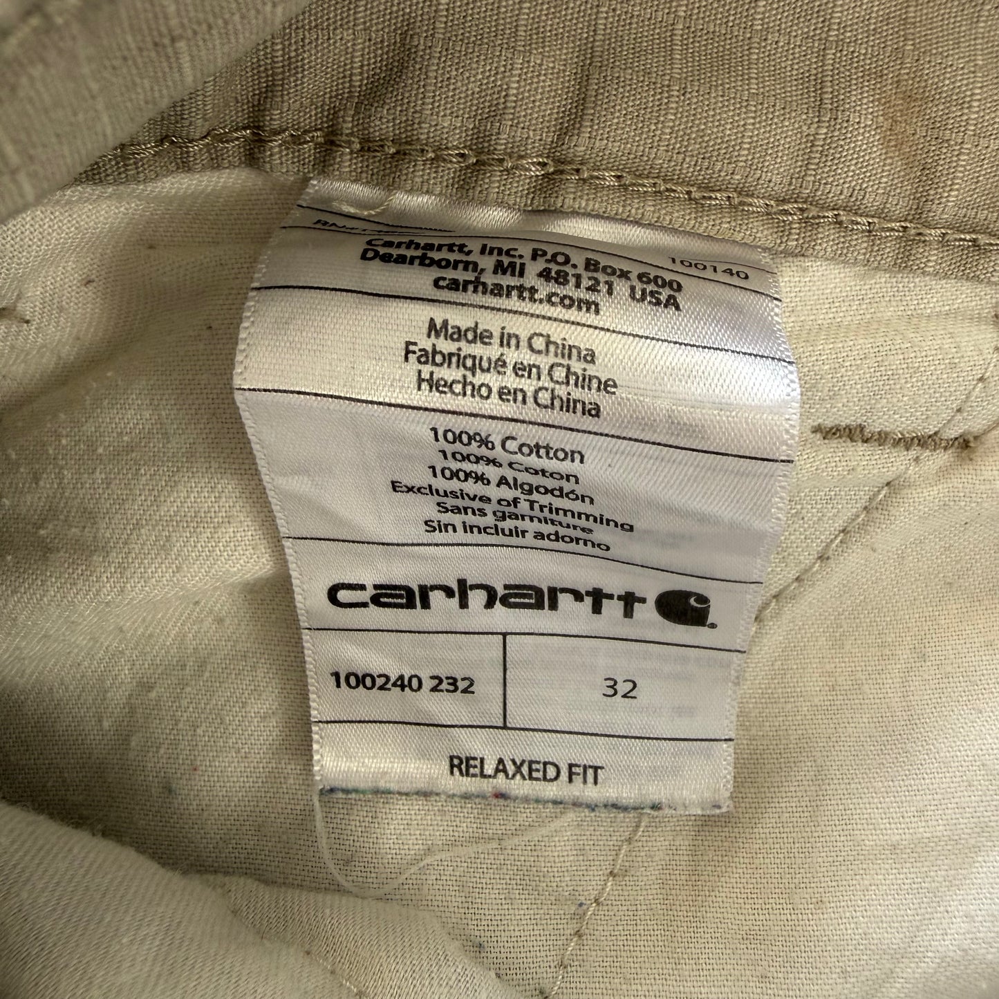 Carhartt Shorts - 32"