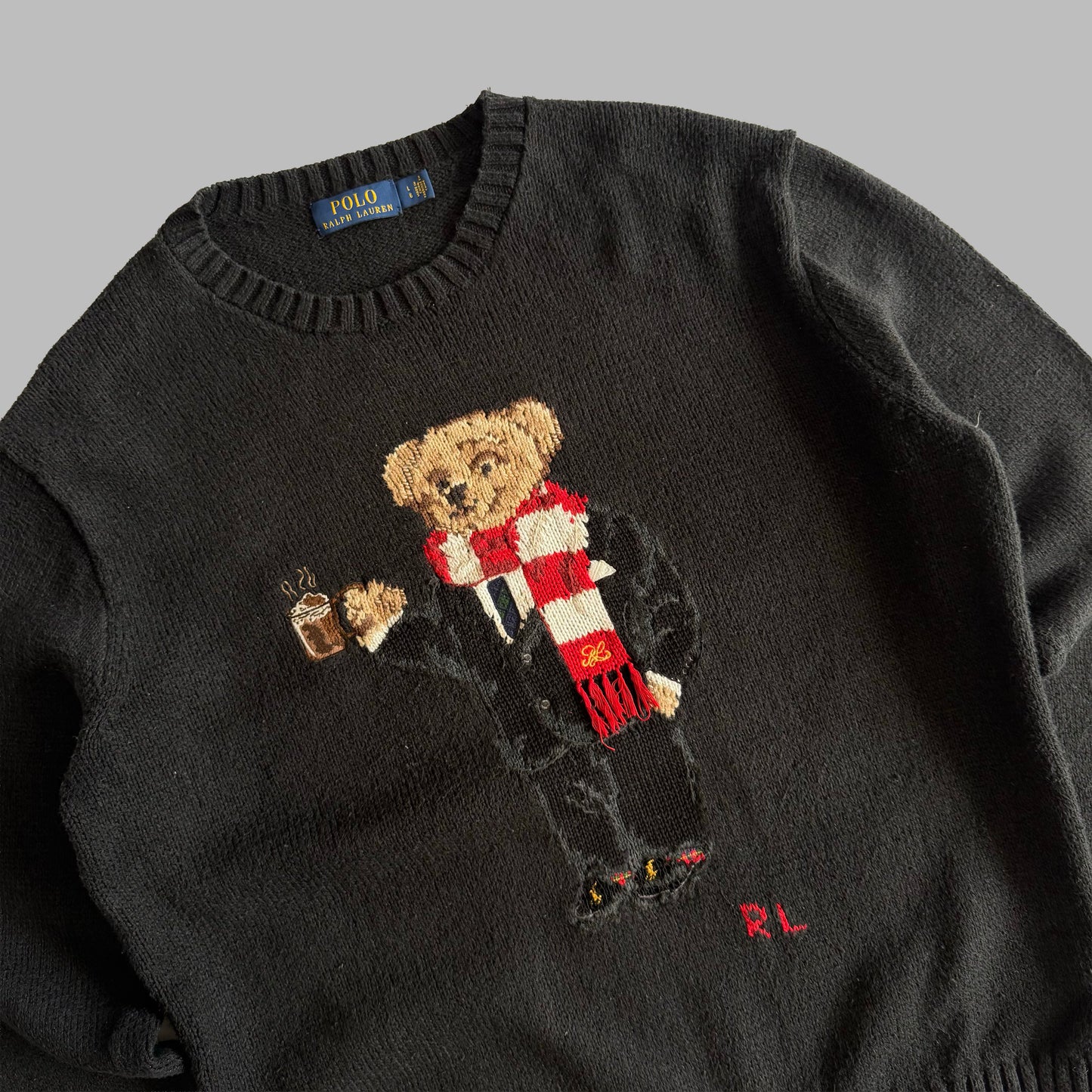 Polo Ralph Lauren Hot Chocolate Bear - L