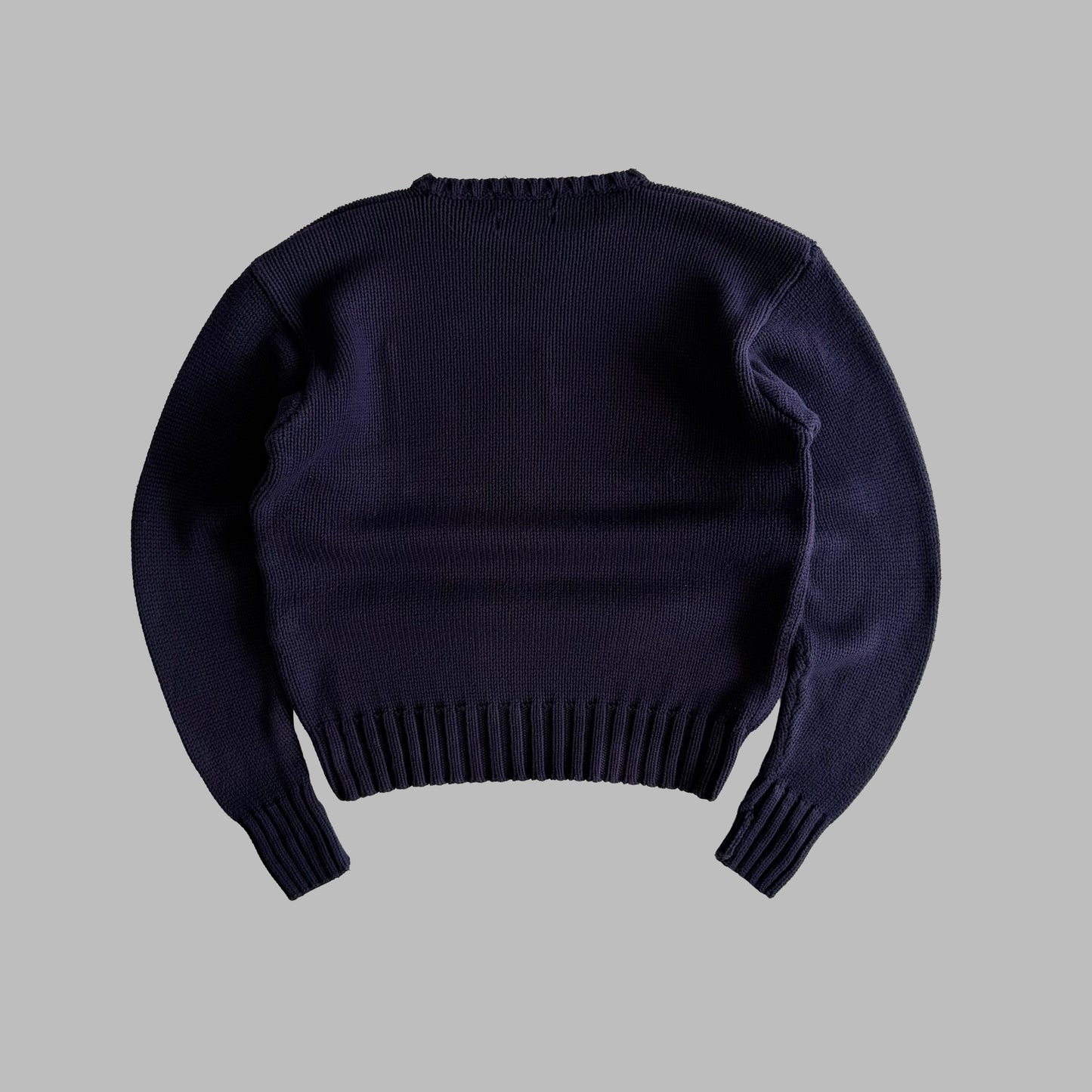 Y2K Ralph Lauren Polo Sport Flag Knit - L