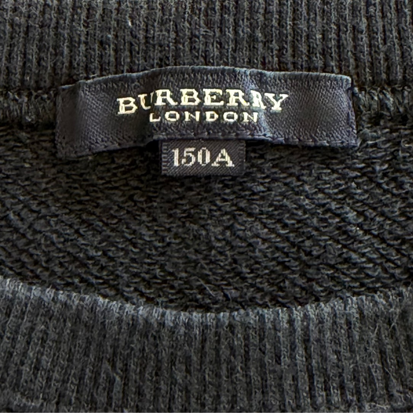 Y2K Burberry Blue Label Double Layer Long Sleeve Top - S/M