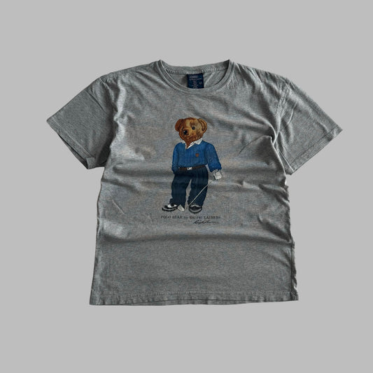 Y2K Ralph Lauren Polo Golf Bear T-Shirt - S