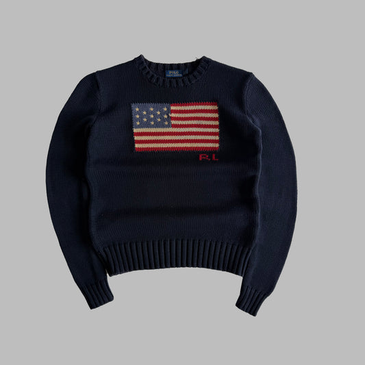 Polo Ralph Lauren Classic Flag Knit - S