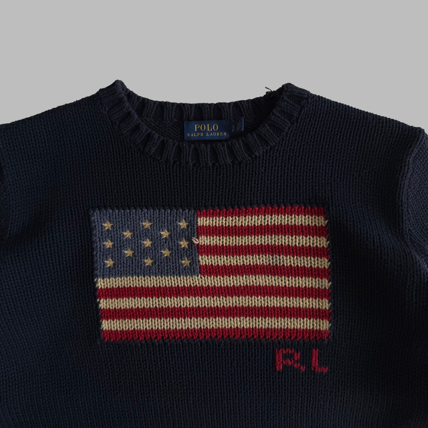 Polo Ralph Lauren Classic Flag Knit - S