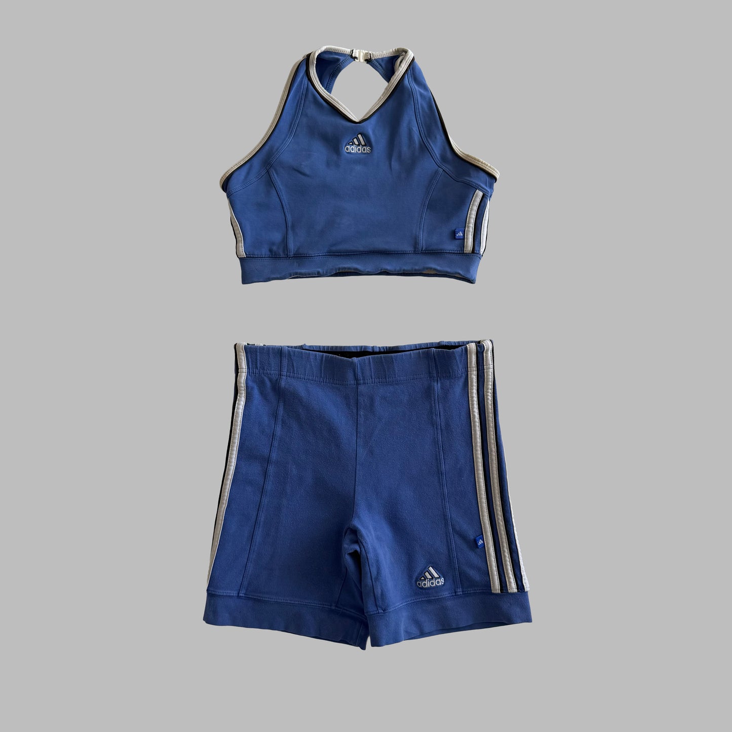 90s Adidas Top and Shorts Matching Set - XS