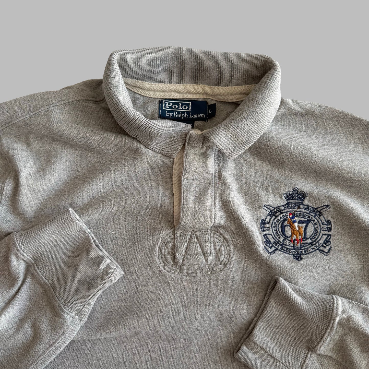 90s Polo Ralph Lauren Rugby Shirt - L
