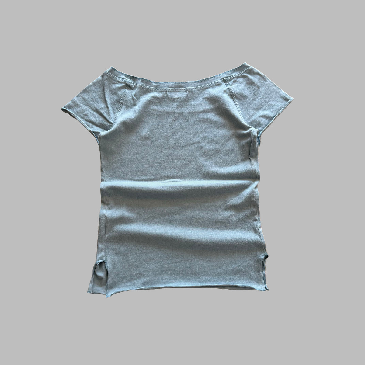 Y2K Burberry Blue Label Boat Neck Top - M