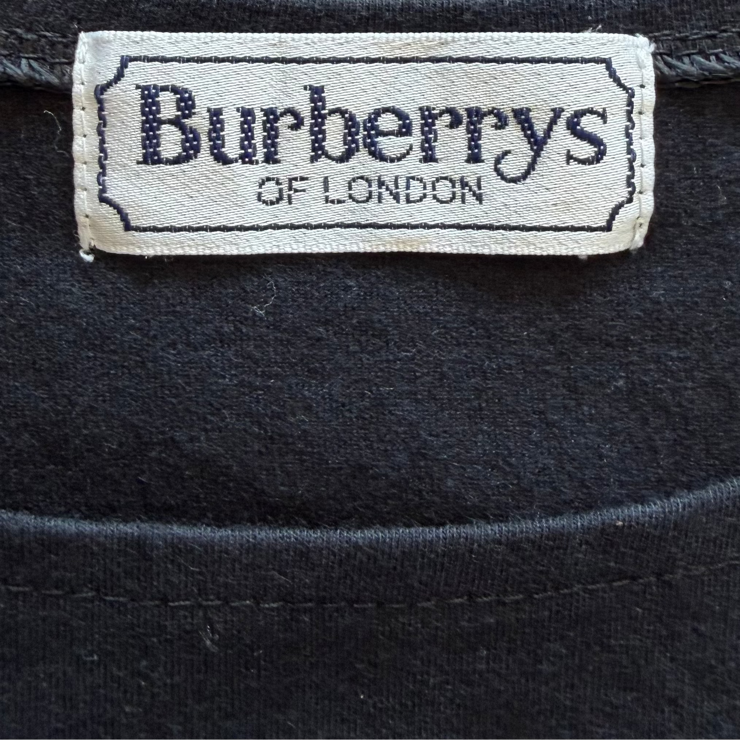 90s Burberry Blue Label Embroidered Top - L