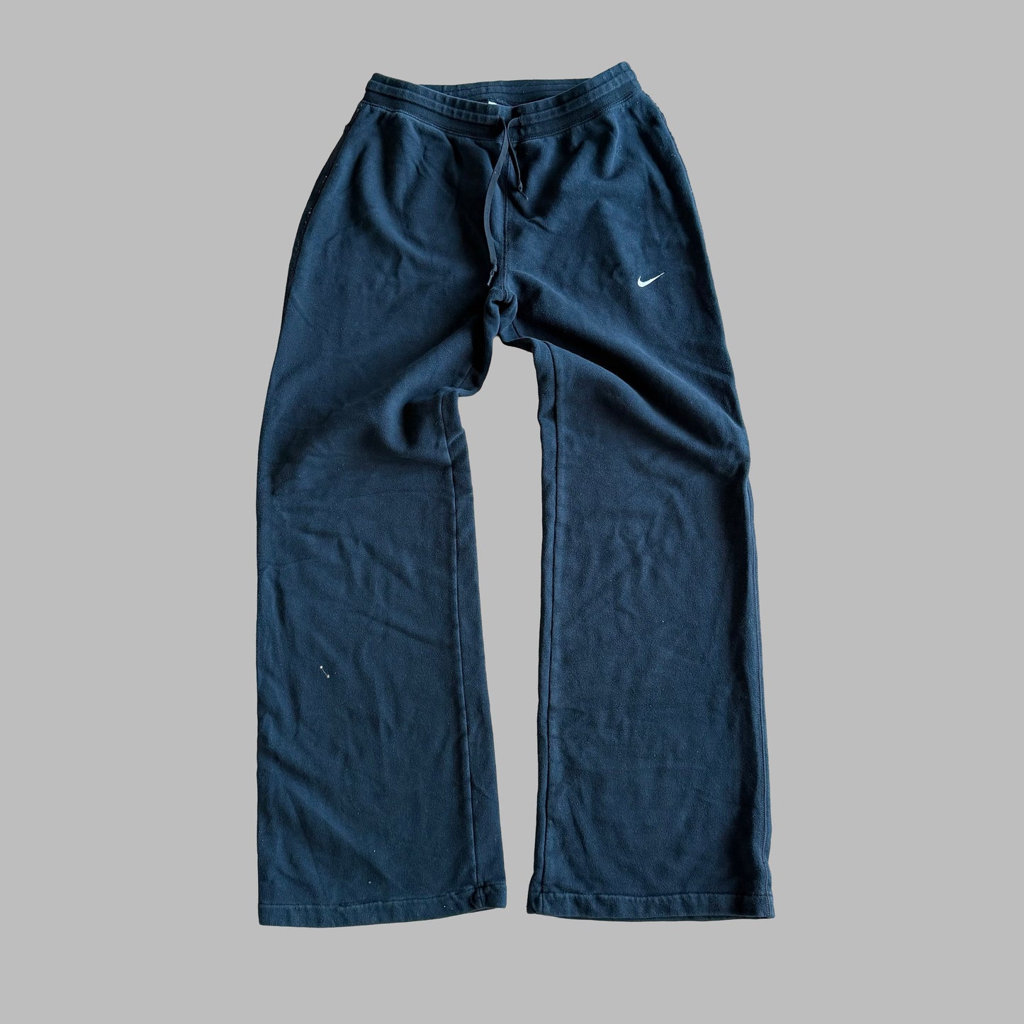 Y2K Nike Wide Leg Cotton Track Pants - S