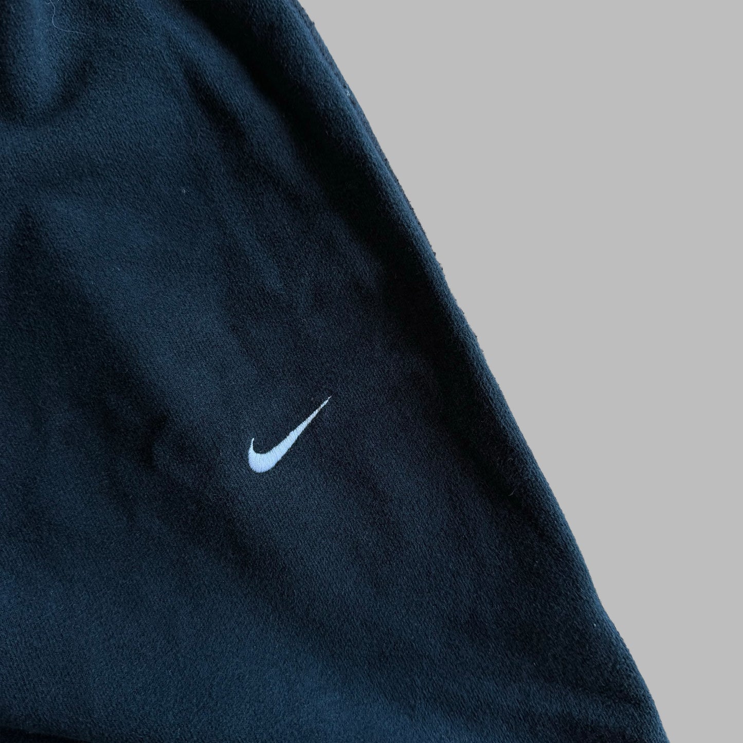Y2K Nike Wide Leg Cotton Track Pants - S