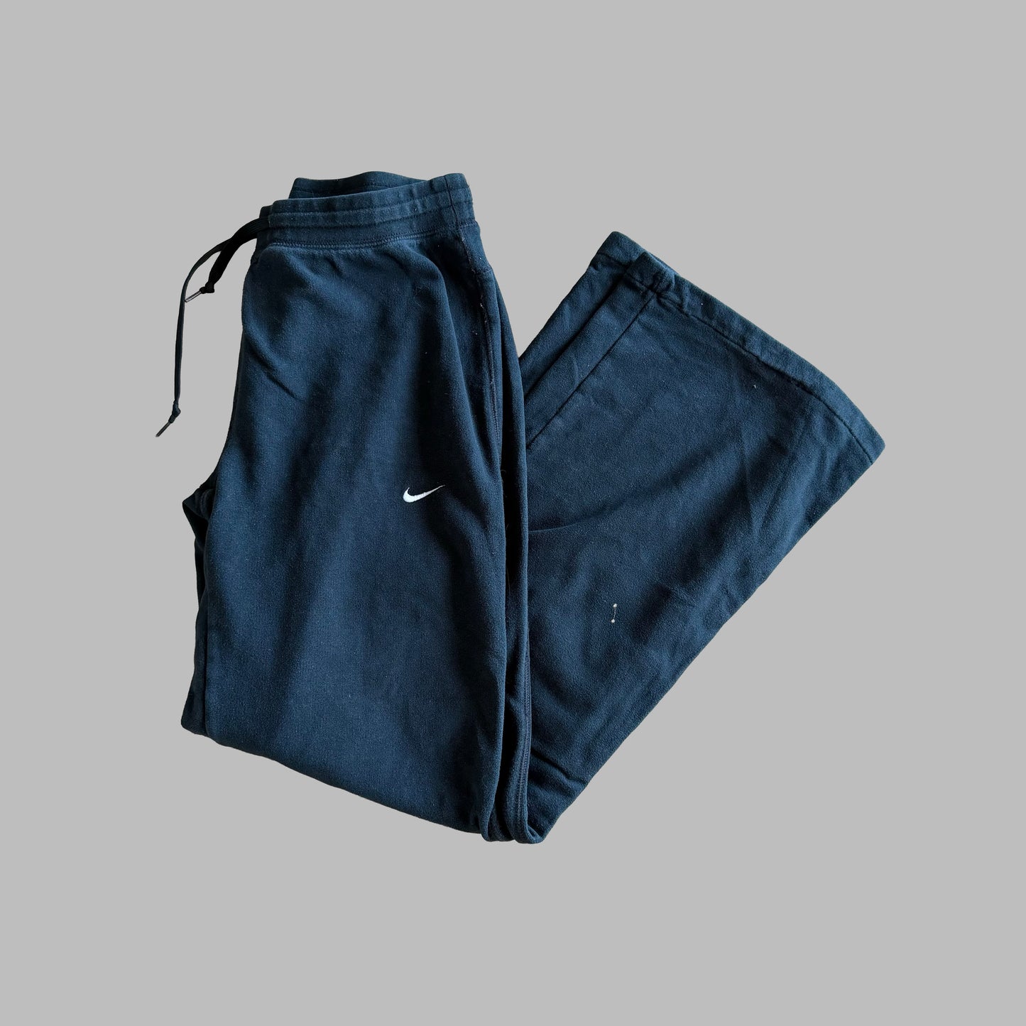Y2K Nike Wide Leg Cotton Track Pants - S