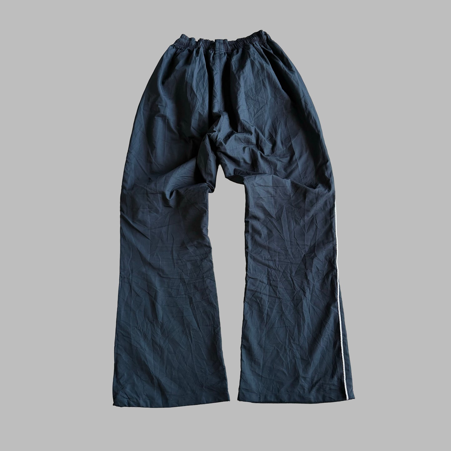 Y2K Nike Striped Wide Leg Track Pants - S