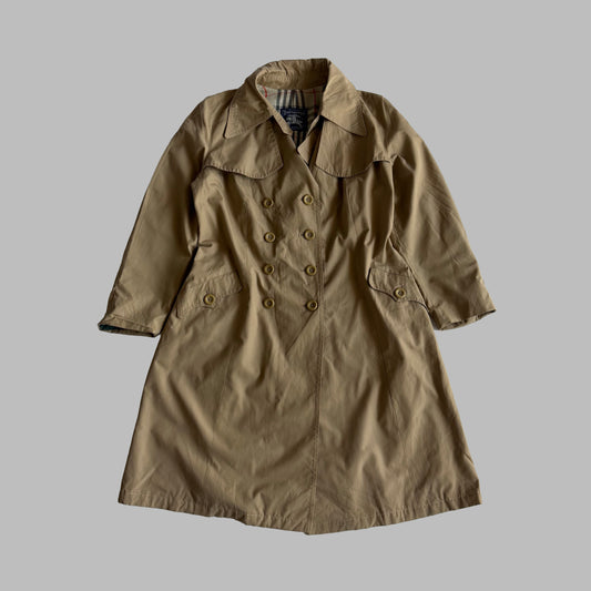 90s Burberry Double Breasted Trench Coat - XXS/XS