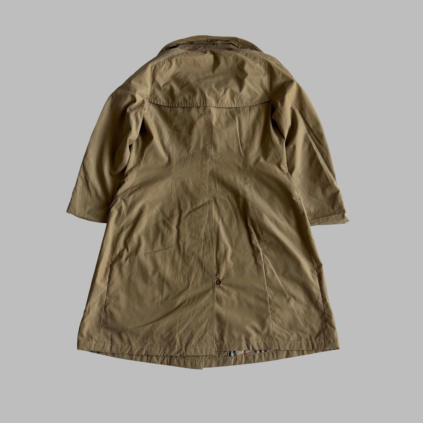 90s Burberry Double Breasted Trench Coat - XXS/XS