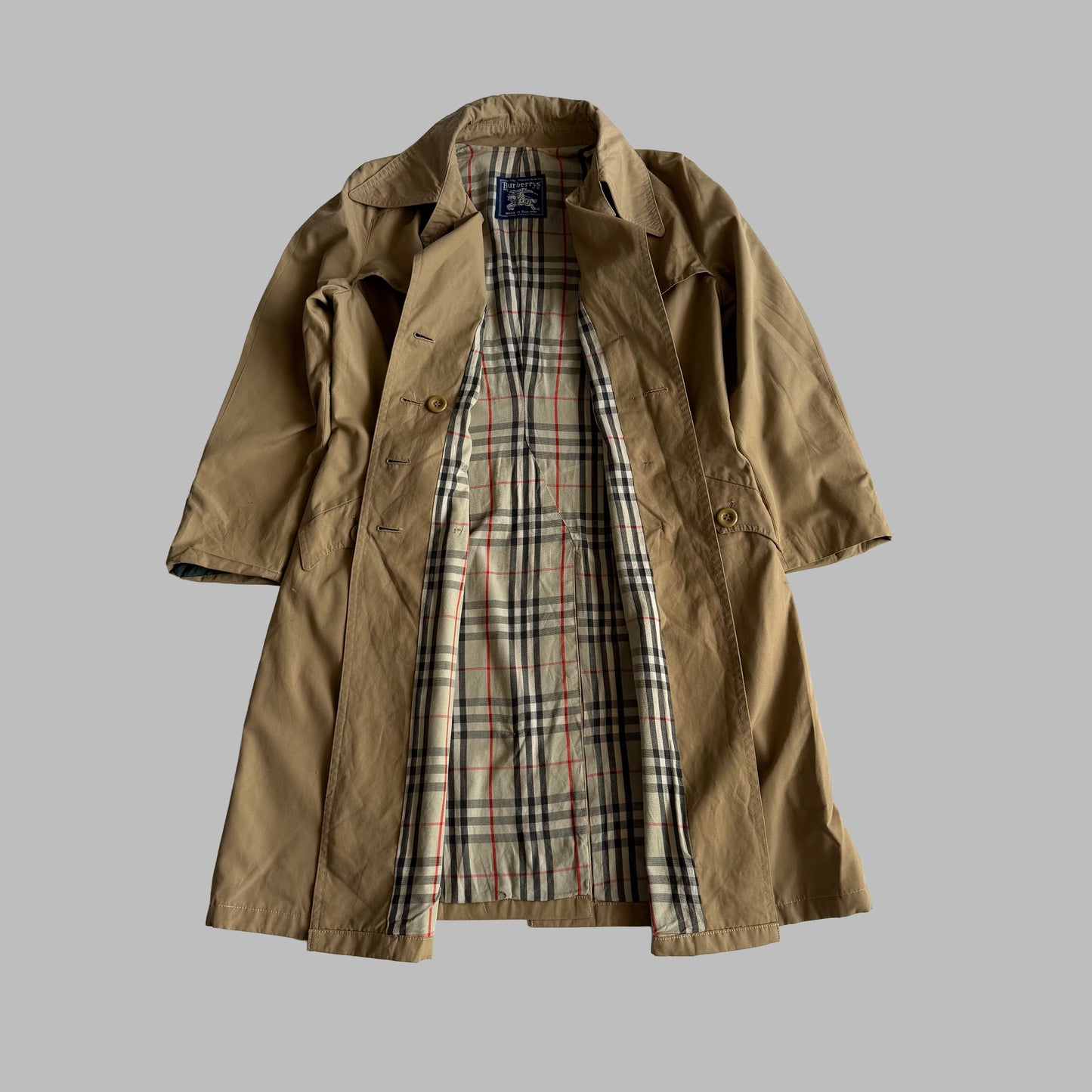 90s Burberry Double Breasted Trench Coat - XXS/XS
